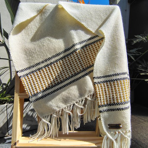 Pashminas tejidas en telar artesanales